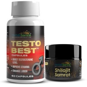 Testobest And Shilajit Combo Pack