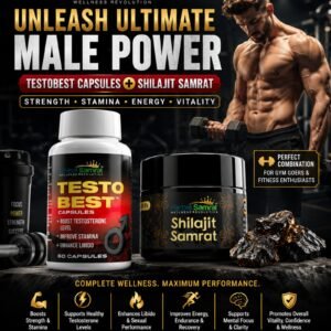 Testobest And Shilajit Combo Pack