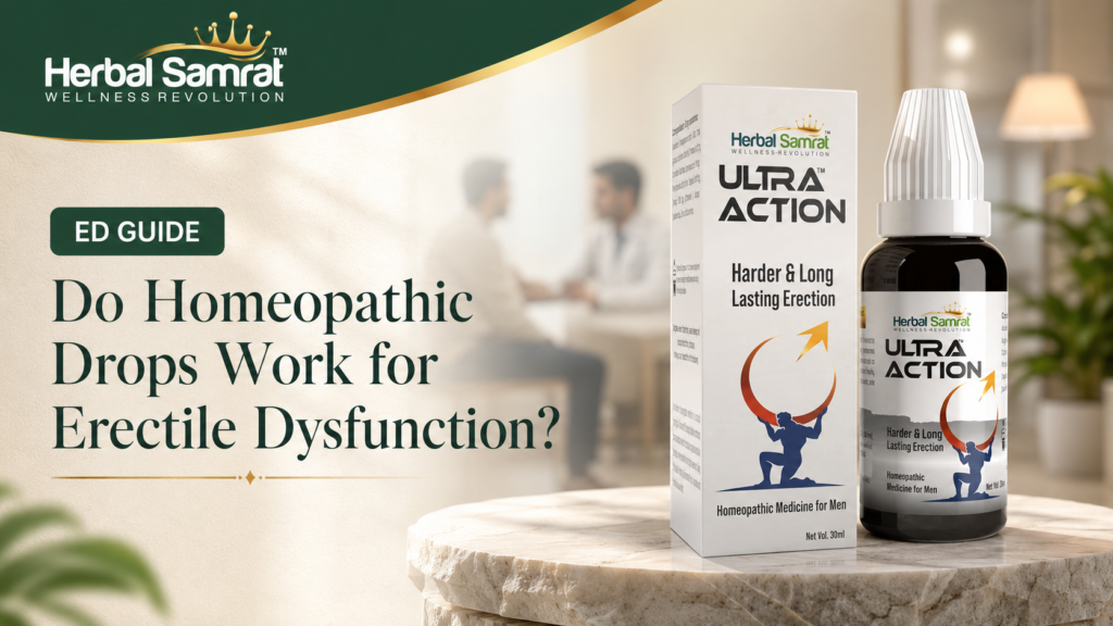 Do Homeopathic Drops Work for Erectile Dysfunction