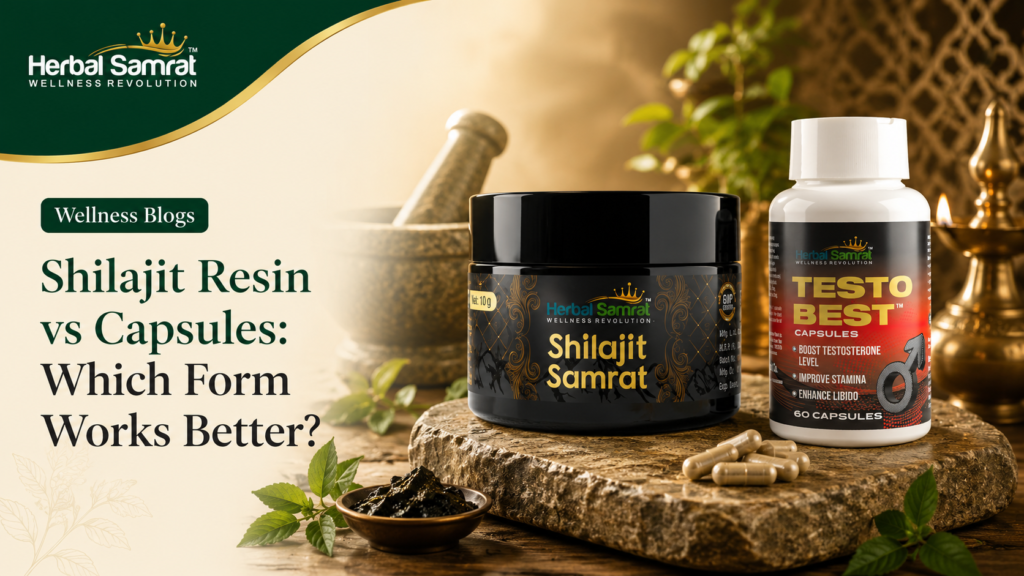 Shilajit Resin vs Capsules Which Form Works Better