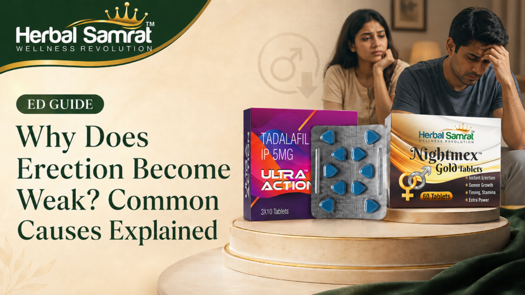 Why Does Erection Become Weak? Common Causes Explained