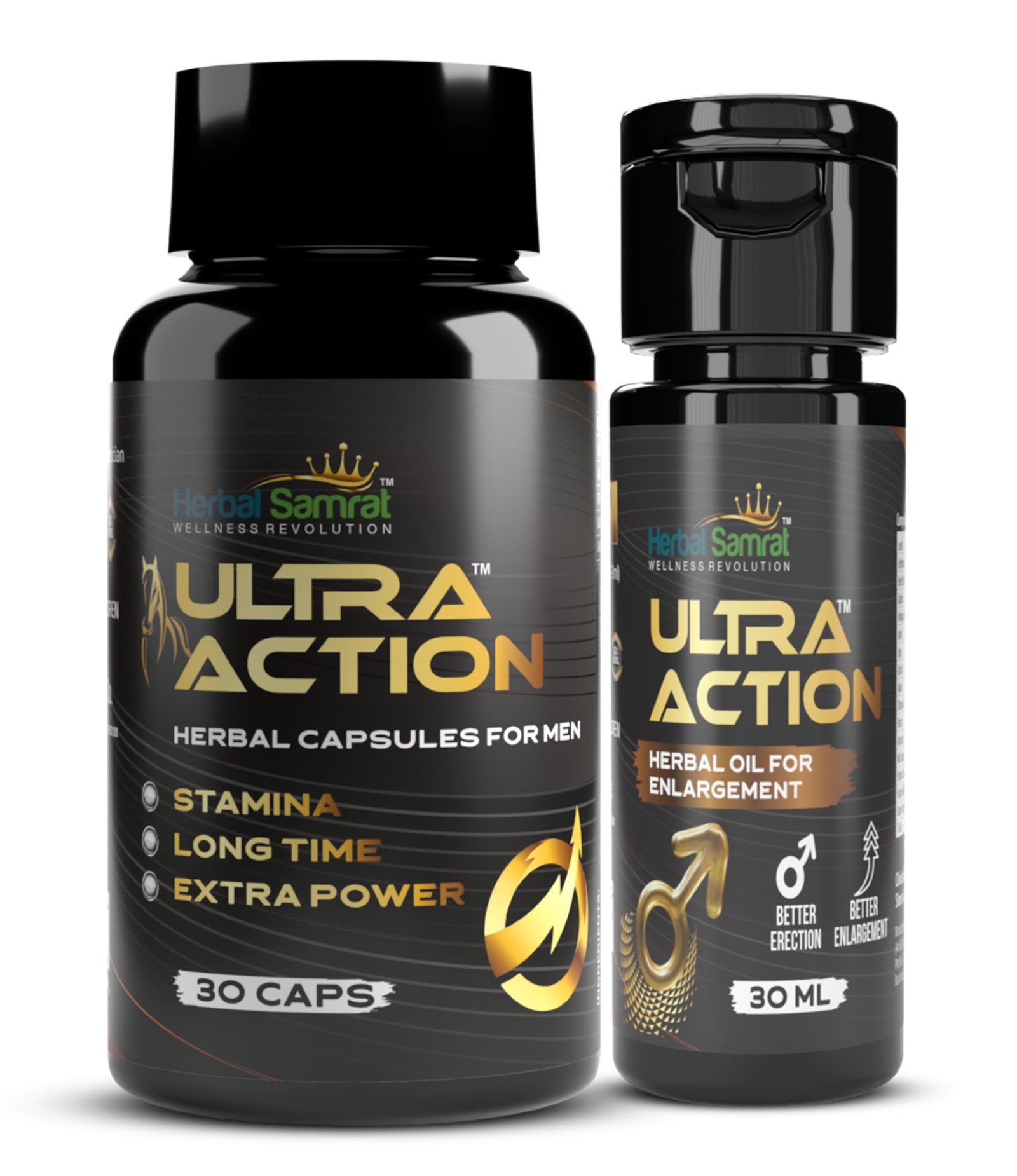 Ultra Action Combo Pack – Herbal Samrat